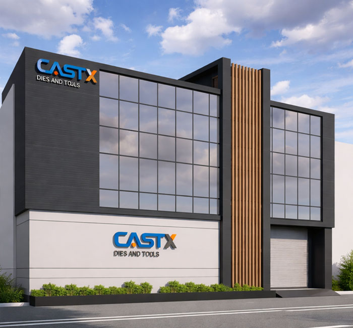 CASTX dies and tooling about image